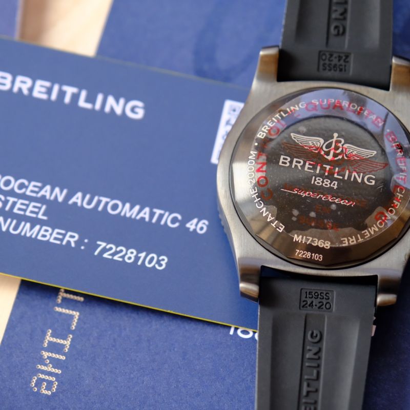 Replica Breitling 5A Quality 2824 Movement Stainless Steel Waterproof 1：1 42mm SUPEROCEAN Watch