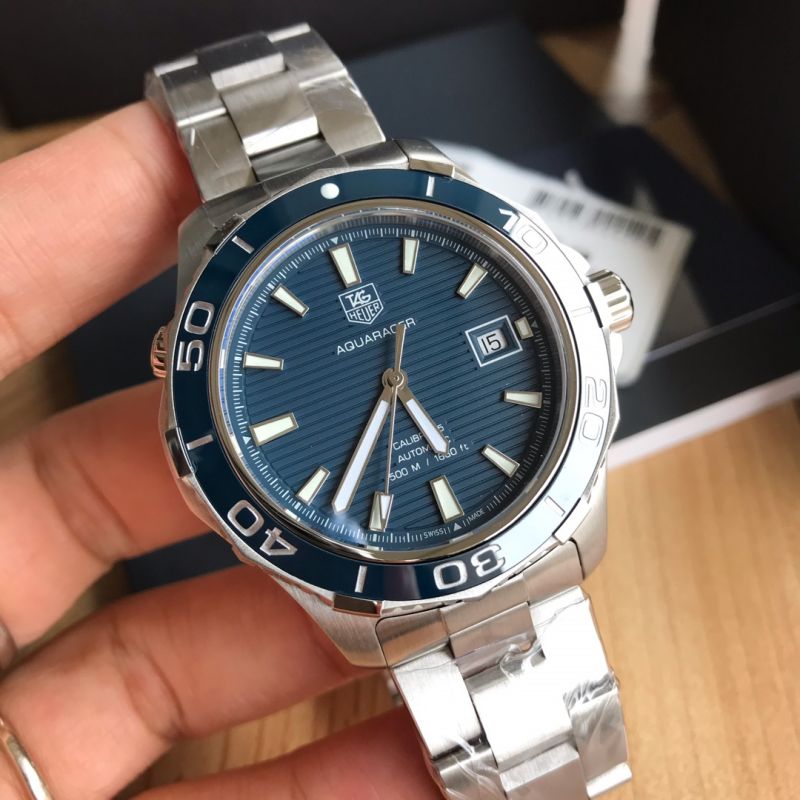 TAG Heuer Original Quality Swiss SW200 Automatic Movement Steel Metal 43mm AQUARACER Watch