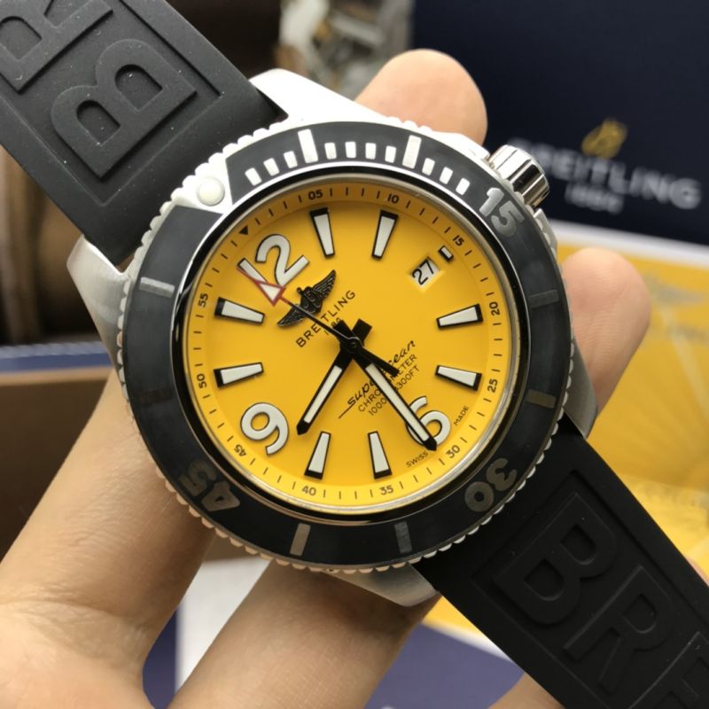 Replica Breitling 5A Quality 2824 Movement Stainless Steel Waterproof 1：1 42mm SUPEROCEAN Watch