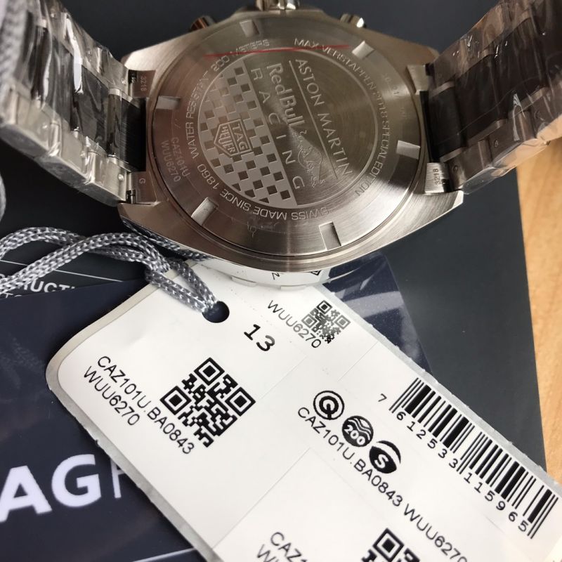 TAG Heuer Original Quality Swiss Quartz Timing Function Movement Steel Metal 43mm F1 Special Edition Watch