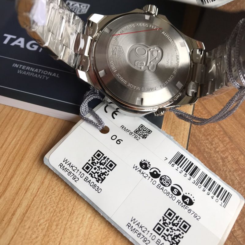 TAG Heuer Original Quality Swiss SW200 Automatic Movement Steel Metal 43mm AQUARACER Watch
