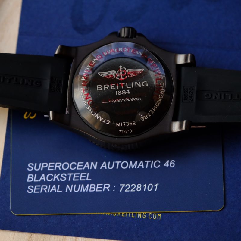 Replica Breitling 5A Quality 2824 Movement Stainless Steel Waterproof 1：1 42mm SUPEROCEAN Watch