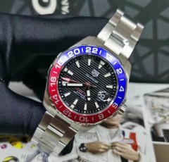 TAG Heuer Original Quality Swiss ETA2893 Automatic Movement 904L Steel Metal 43mm GMT Pepsi Watch