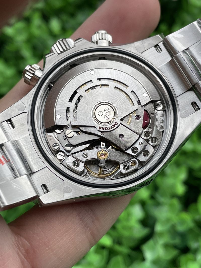 2023 Replica Rolex Watch 5A Quality 4130 Timing Movement 904L Steel 1：1 40mm ZF Factory 12.3mm Thickness 116500LN Daytona Watch