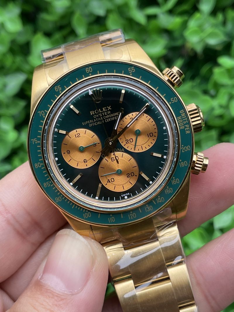 Replica Rolex Watch 5A Quality 4130 Timing Movement 904L Steel 1：1 40mm 13mm Thickness Vintage Daytona Watch