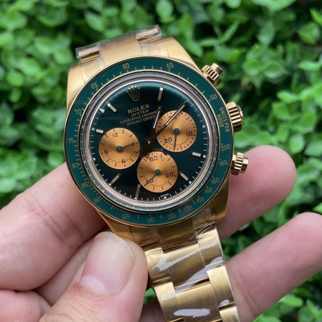 Replica Rolex Watch 5A Quality 4130 Timing Movement 904L Steel 1：1 40mm 13mm Thickness Vintage Daytona Watch
