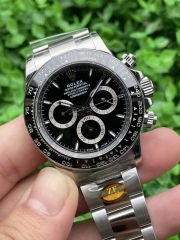 2023 Replica Rolex Watch 5A Quality 4130 Timing Movement 904L Steel 1：1 40mm ZF Factory 12.3mm Thickness 116500LN Daytona Watch