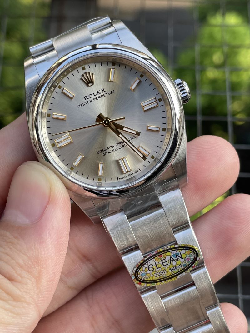Replica Rolex Watch 5A Quality 3230 Clone Movement 904L Steel 1：1 36mm Clean Factory 126000 Oyster Perpetual Watch
