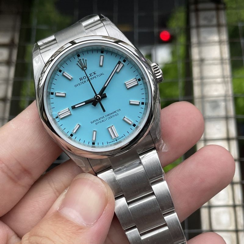 Replica Rolex Watch 5A Quality 3230 Clone Movement 904L Steel 1：1 36mm VS Factory 126000 Oyster Perpetual Watch