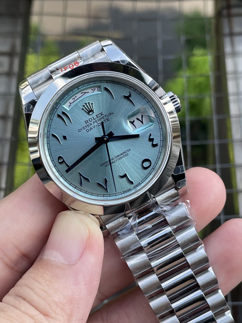 Replica Rolex Watch 5A Quality 3255 Clone Movement 904L Steel 1：1 40mm 228236 Day Date Watch