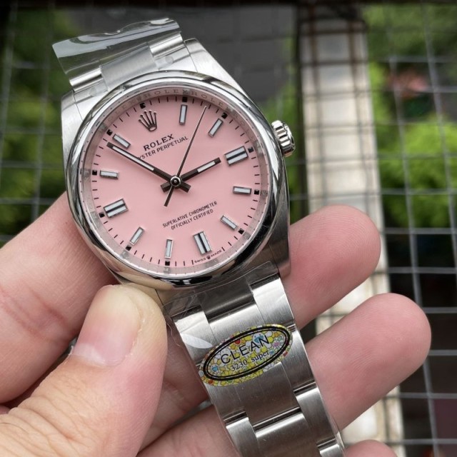 Replica Rolex Watch 5A Quality 3230 Clone Movement 904L Steel 1：1 36mm Clean Factory 126000 Oyster Perpetual Watch