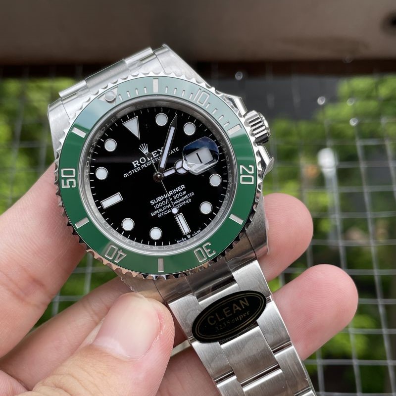 Replica Rolex Watch 5A Quality 3235 Clone Movement 904L Steel 1：1 41mm Clean Factory 126610LV Submariner Starbucks Watch