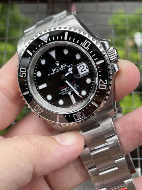Replica Rolex Watch 3235 Clone Movement 904L Steel 43mm 1:1 Noob Factory 126600 Sea Dweller Watch
