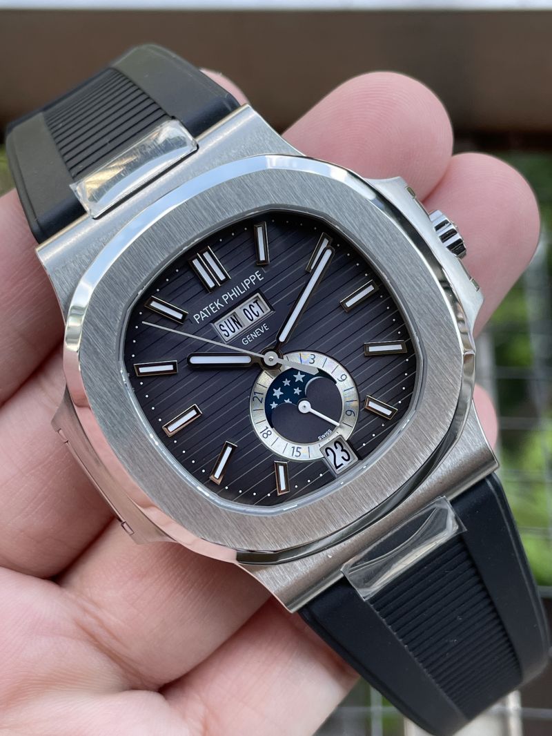 Replica Patek Philippe PP 5A Quality Cal.324 Clone Movement With Moon Phase 5726 40mm Nautilus Watch