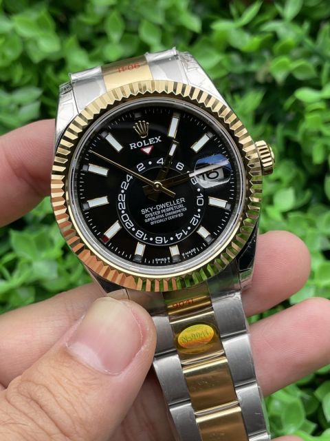 Replica Rolex Watch 5A Quality 9001 Clone Movement 904L Steel 1：1 42mm 336933 Noob Factory Sky Dweller Watch
