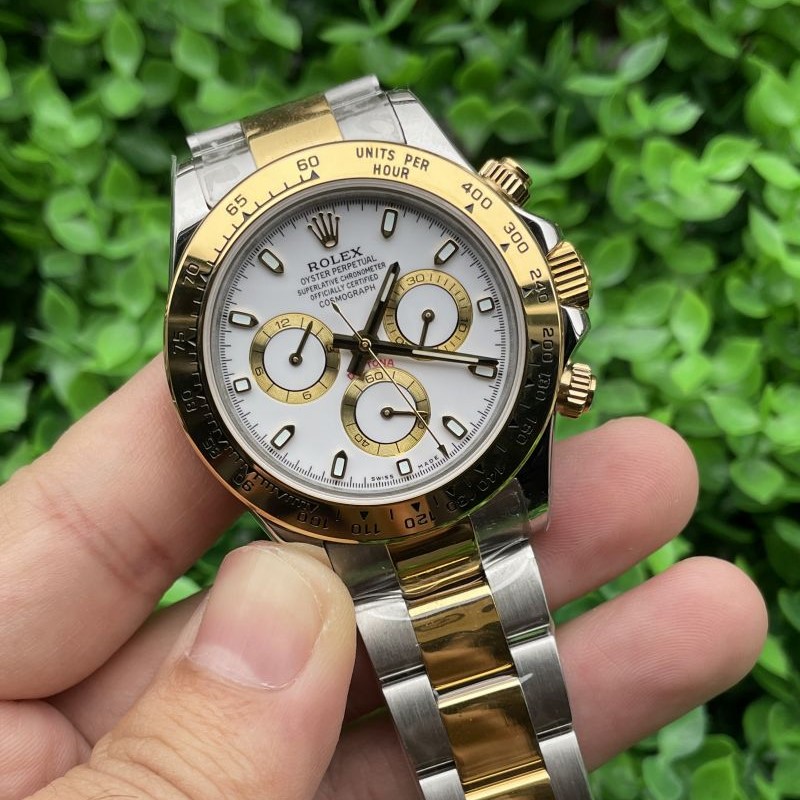 Replica Rolex Watch 5A Quality 7750 Timing Movement 904L Steel 1：1 40mm Noob Factory Daytona Watch
