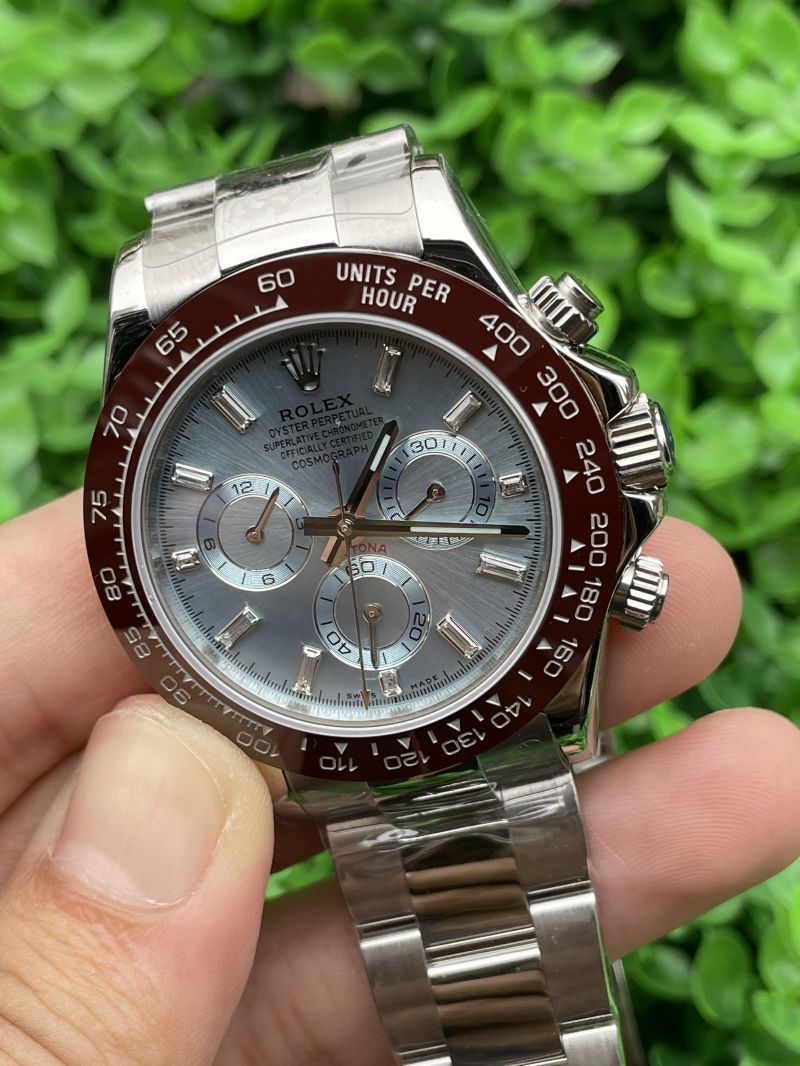 Replica Rolex Watch 5A Quality 7750 Timing Movement 904L Steel 1：1 40mm Noob Factory Daytona Watch