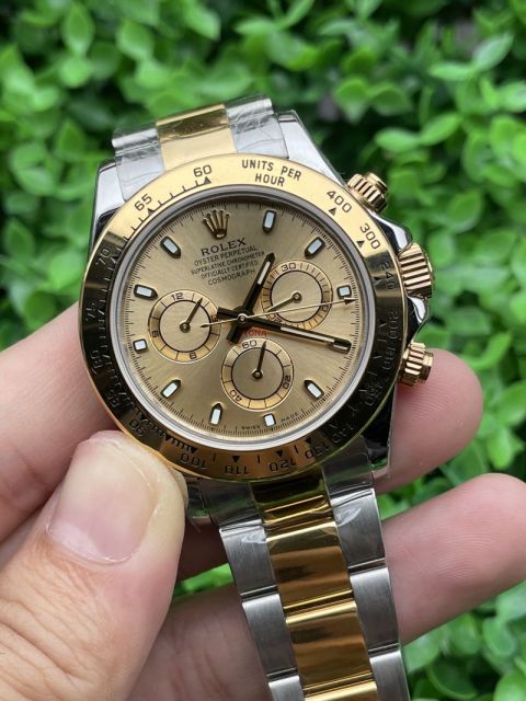 Replica Rolex Watch 5A Quality 7750 Timing Movement 904L Steel 1：1 40mm Noob Factory Daytona Watch