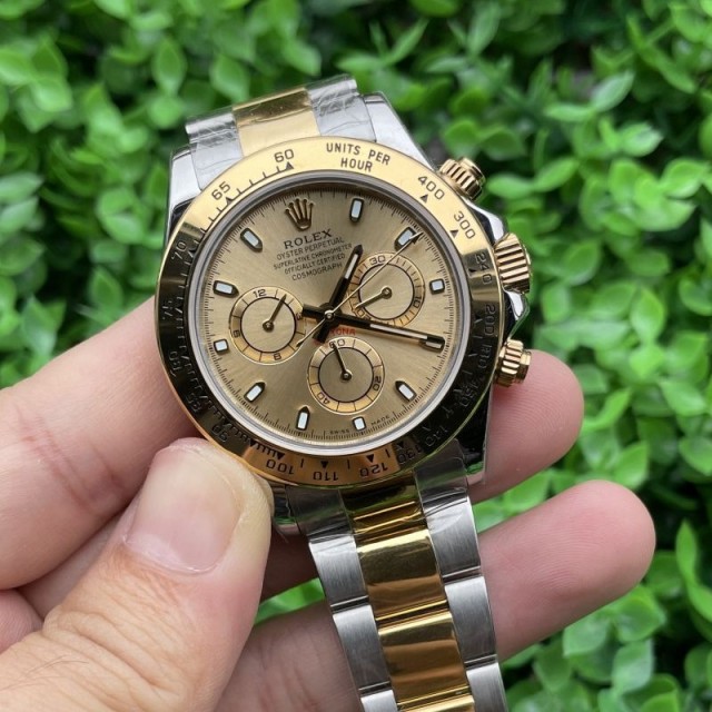 Replica Rolex Watch 5A Quality 7750 Timing Movement 904L Steel 1：1 40mm Noob Factory Daytona Watch
