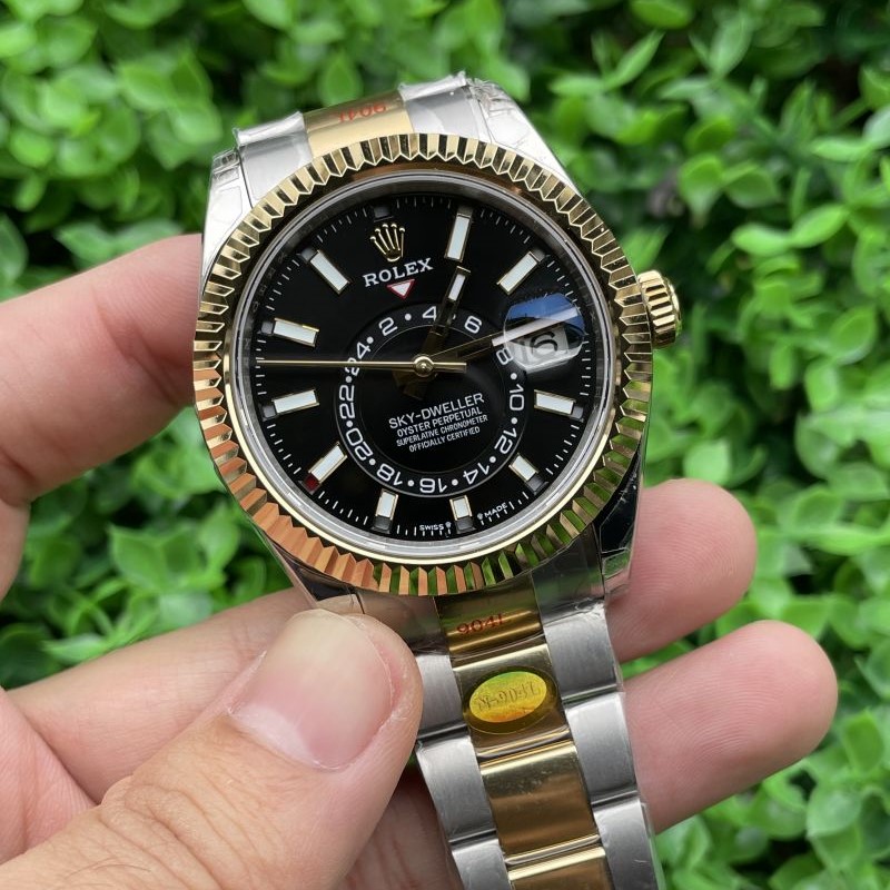 Replica Rolex Watch 5A Quality 9001 Clone Movement 904L Steel 1：1 42mm 336933 Noob Factory Sky Dweller Watch