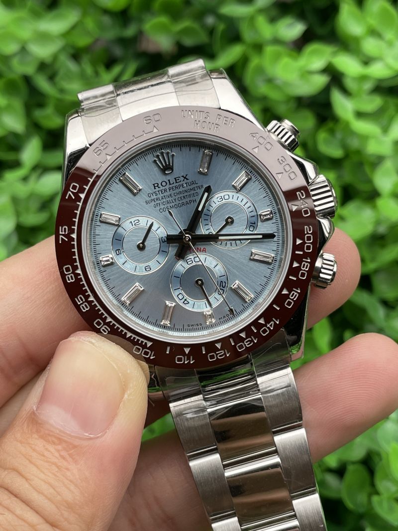 Replica Rolex Watch 5A Quality 7750 Timing Movement 904L Steel 1：1 40mm Noob Factory Daytona Watch