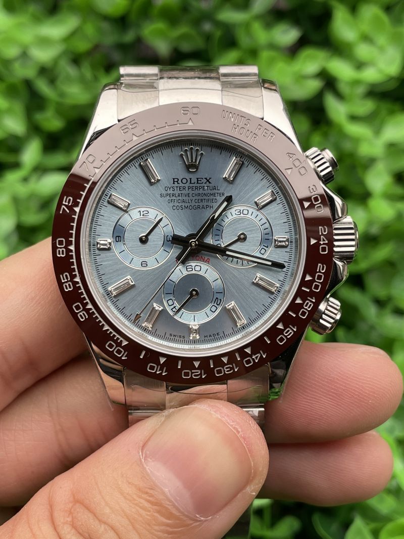 Replica Rolex Watch 5A Quality 7750 Timing Movement 904L Steel 1：1 40mm Noob Factory Daytona Watch