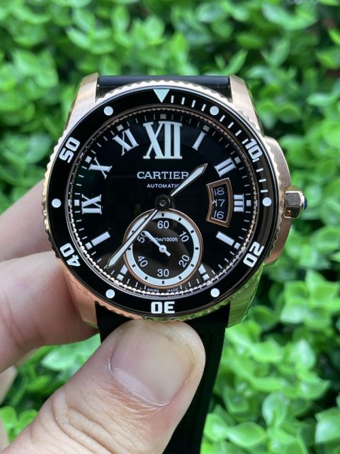 Replica Cartier Watch 5A Quality 2824 Movement 1:1 Stainless Steel 42mm CALIBRE Watch