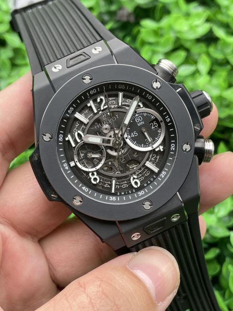 Replica Hublot HB Watch 5A Quality Swiss Clone 1280 Timing Movement 42mm Ceramic Case BBF Factory Big Bang Watch