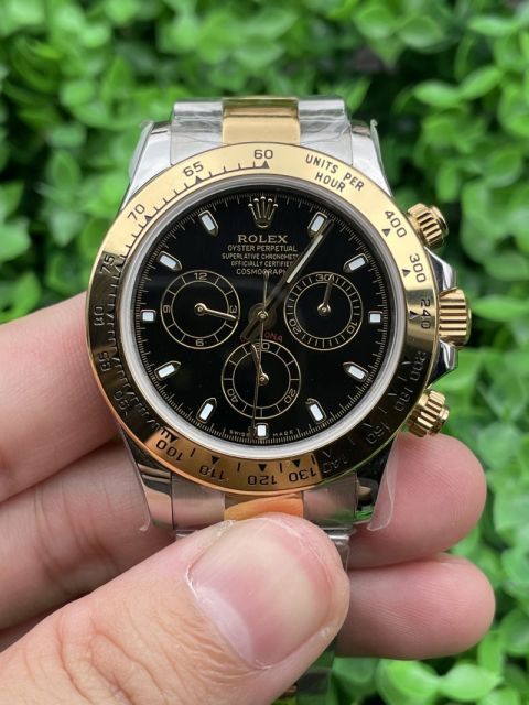 Replica Rolex Watch 5A Quality 7750 Timing Movement 904L Steel 1：1 40mm Noob Factory Daytona Watch