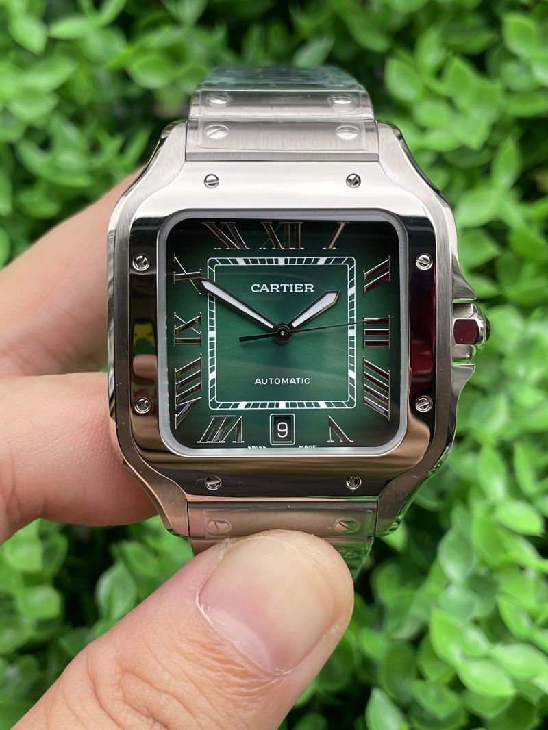 Replica Cartier Watch 5A Quality Miyota Movement 1:1 Stainless Steel 40mm Santos Watch