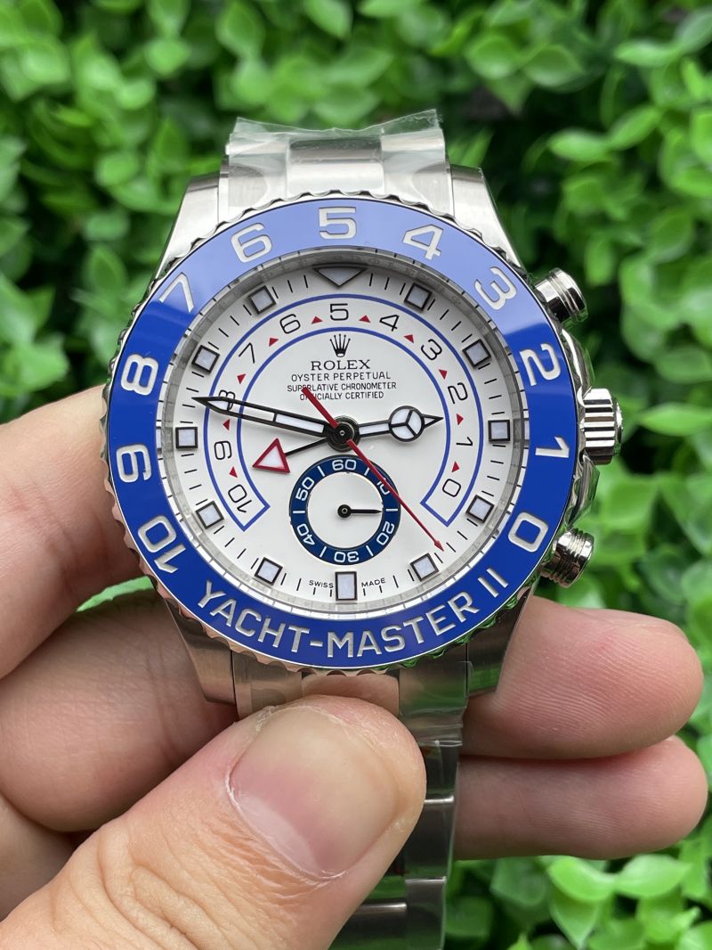 Replica Rolex Watch 5A Quality 7750 Timing Movement 904L Steel 43mm KF Factory 116680 Yacht Master Watch