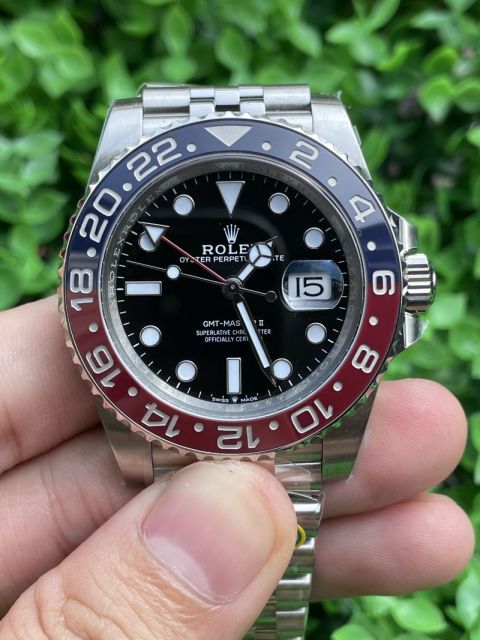 Replica Rolex Watch 3285 Movement 904L Steel 40mm 1:1 Clean Factory 126710BLRO GMT Master Pepsi Watch