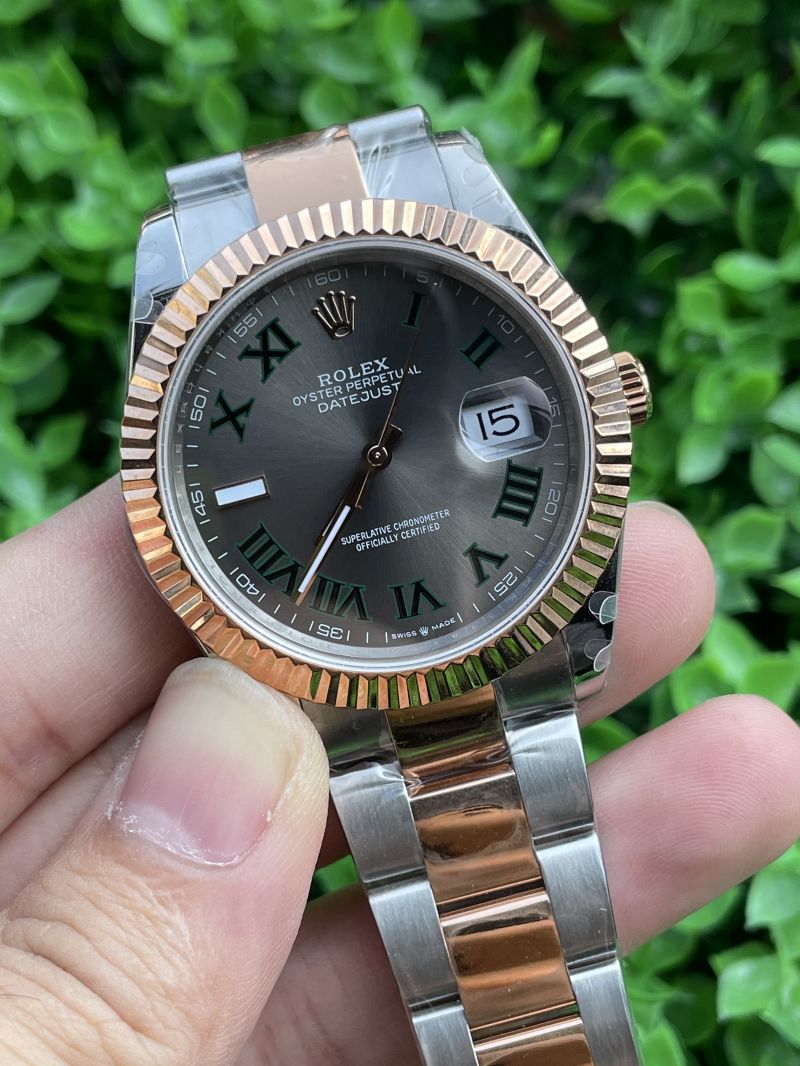 Replica Rolex Watch Seagull 2813 Movement 5A Quality BP Factory Two Tone41mm Datejust Watch