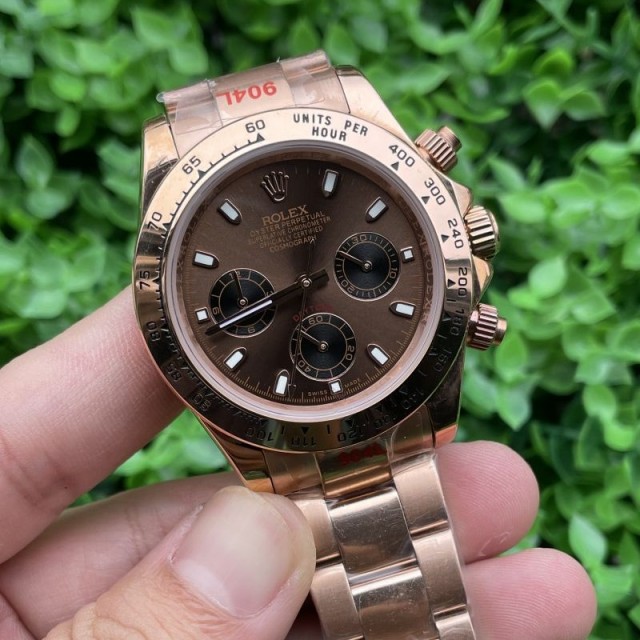 Replica Rolex Watch 3A Quality Quartz Timing Function Movement 316L Steel 40mm Daytona Watch