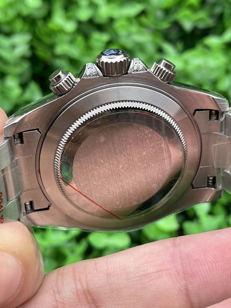 Replica Rolex Watch 3A Quality Quartz Timing Function Movement Diamond Rainbow 316L Steel 40mm Daytona Watch