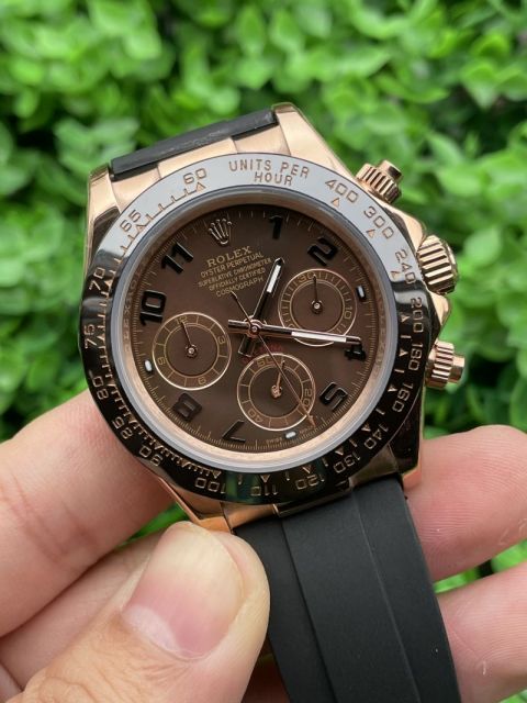 Replica Rolex Watch 3A Quality Quartz Timing Function Movement 316L Steel 40mm Daytona Watch