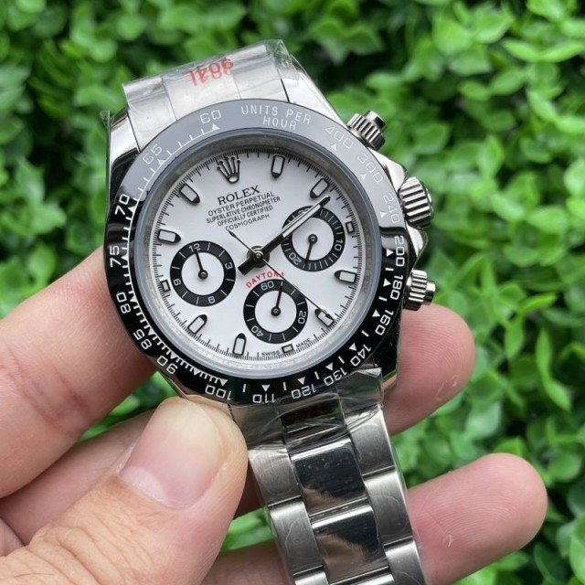 Replica Rolex Watch 3A Quality Quartz Timing Function Movement 316L Steel 40mm Daytona Watch