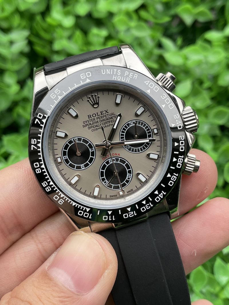 Replica Rolex Watch 3A Quality Quartz Timing Function Movement 316L Steel 40mm Daytona Watch