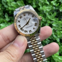 Replica Rolex Watch 5A Quality 2236 Movement 904L Steel 31mm Noob Factory Datejust Lady Wrist Watch