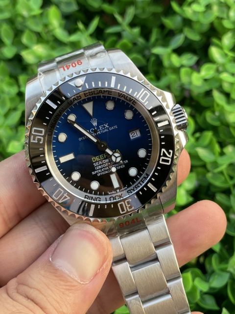 Replica Rolex Watch Seagull 2813 Movement AAA+ Quality K1 Factory 44mm D-Blue Deepsea Watch
