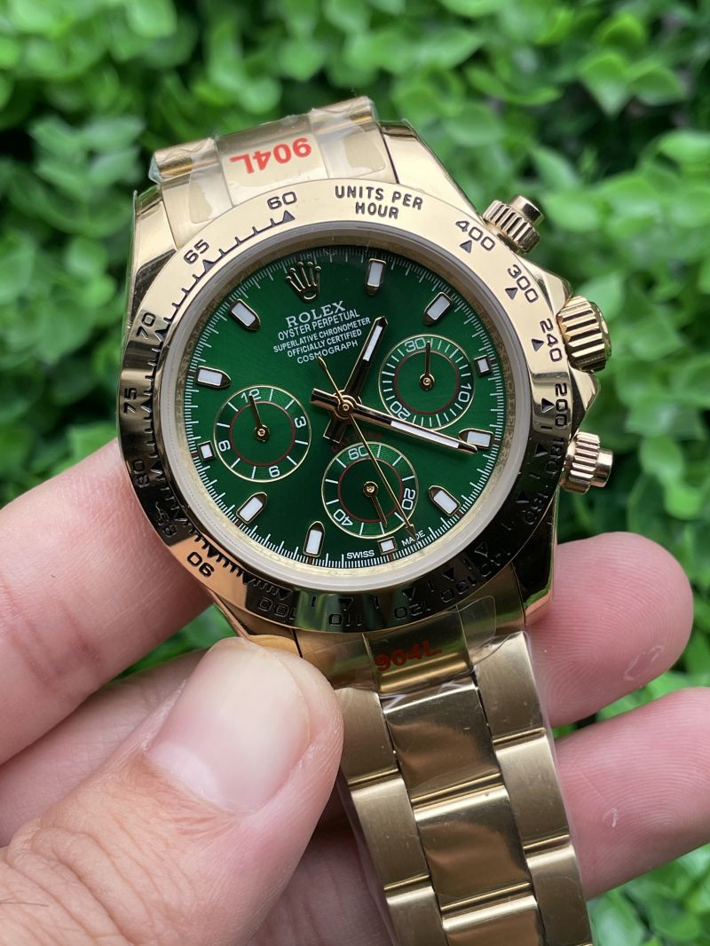 Replica Rolex Watch 3A Quality Quartz Timing Function Movement 316L Steel 40mm Daytona Watch