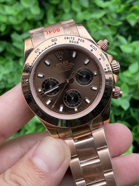 Replica Rolex Watch 3A Quality Quartz Timing Function Movement 316L Steel 40mm Daytona Watch