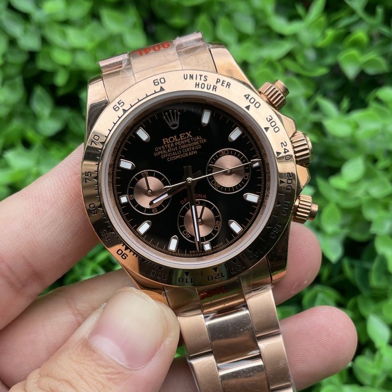 Replica Rolex Watch 3A Quality Quartz Timing Function Movement 316L Steel 40mm Daytona Watch