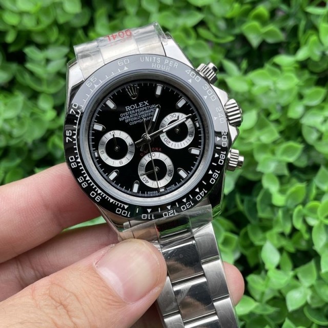 Replica Rolex Watch 3A Quality Quartz Timing Function Movement 316L Steel 40mm Daytona Watch