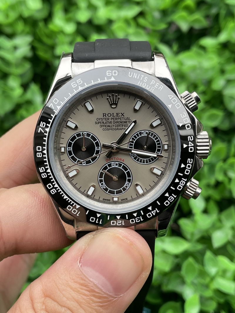 Replica Rolex Watch 3A Quality Quartz Timing Function Movement 316L Steel 40mm Daytona Watch