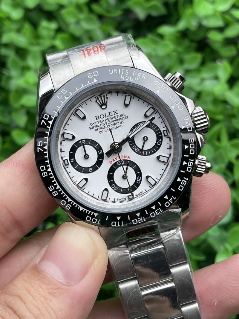 Replica Rolex Watch 3A Quality Quartz Timing Function Movement 316L Steel 40mm Daytona Watch
