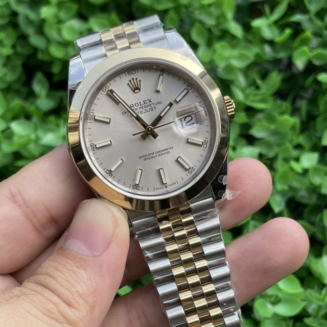 Replica Rolex Watch Seagull 2813 Movement 5A Quality BP Factory Two Tone 41mm Datejust Watch
