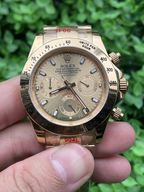 Replica Rolex Watch 3A Quality Quartz Timing Function Movement 316L Steel 40mm Daytona Watch