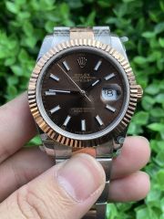 Replica Rolex Watch Seagull 2813 Movement 5A Quality BP Factory Two Tone41mm Datejust Watch