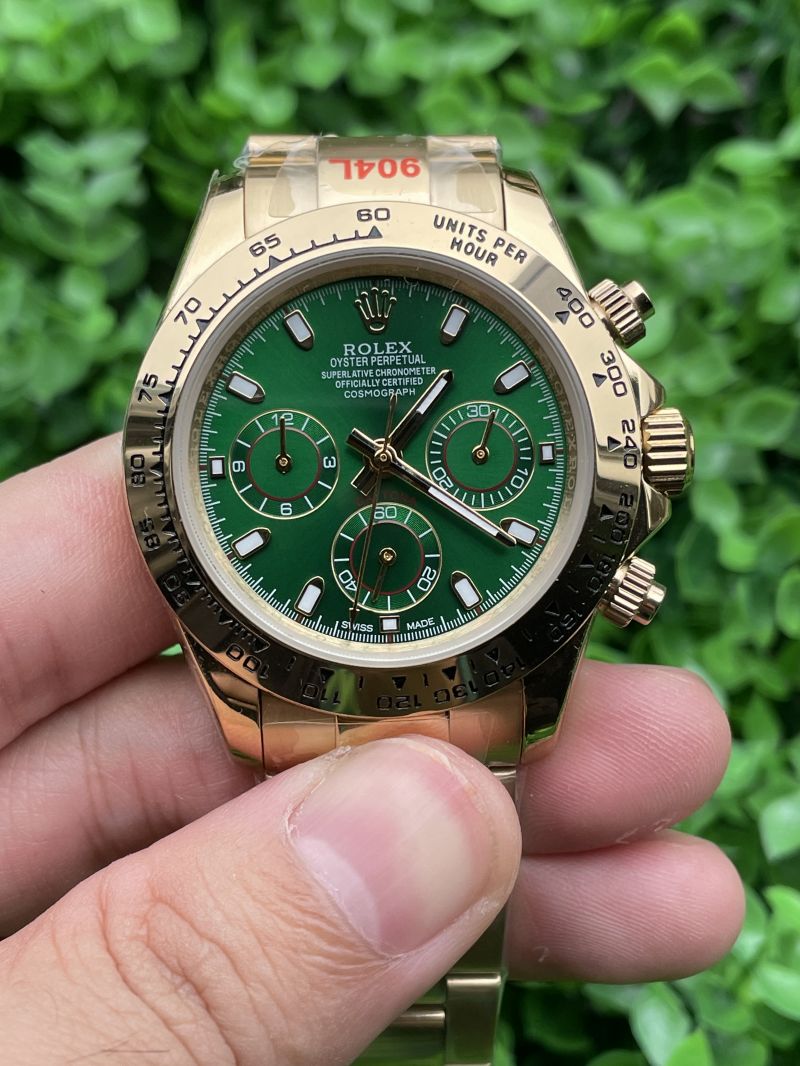 Replica Rolex Watch 3A Quality Quartz Timing Function Movement 316L Steel 40mm Daytona Watch